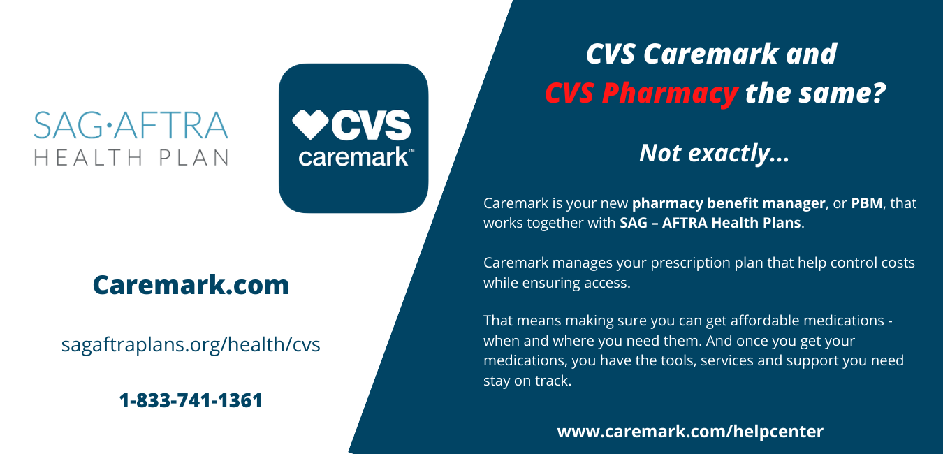 to CVS Caremark SAGAFTRA Plans